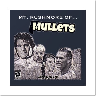 The Mt. Rushmore of Mullets Posters and Art